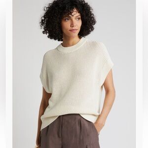 Nordstrom Ivory Knit Sweater